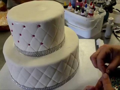 How to make Diamond patterns birthday cake