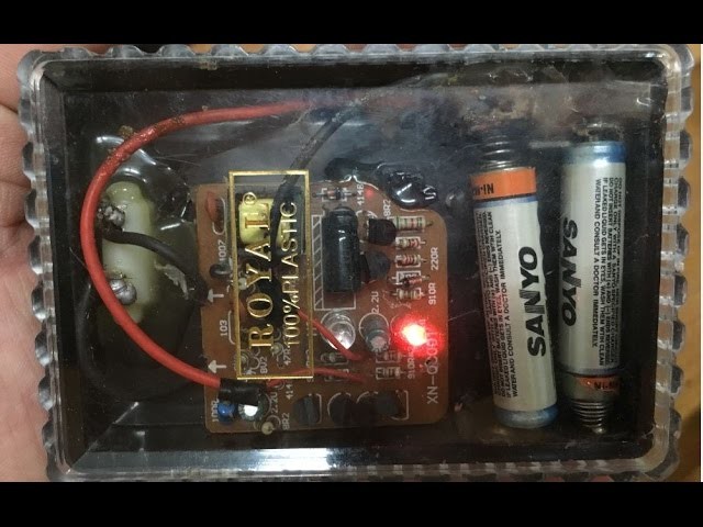 How to make (DIY) Battery Charger for AAA batteries 2017 - Life hack for AA batteries