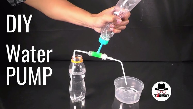 How to Make Hand Water Pump from Plastic Bottle