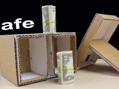 How to Make Safe from Cardboard without Combination Lock - Easy Diy