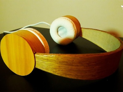 How to Make Wooden Headphones  ????