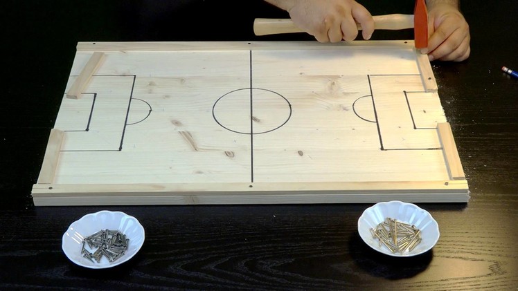 How to make your own Wooden Soccer Board Game