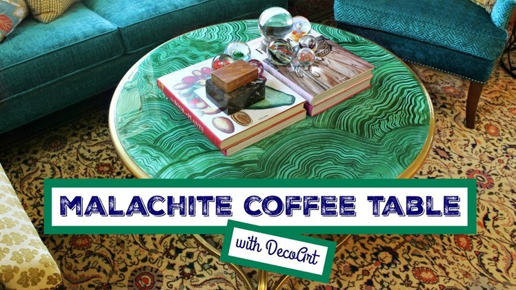 HOW TO: Malachite Table