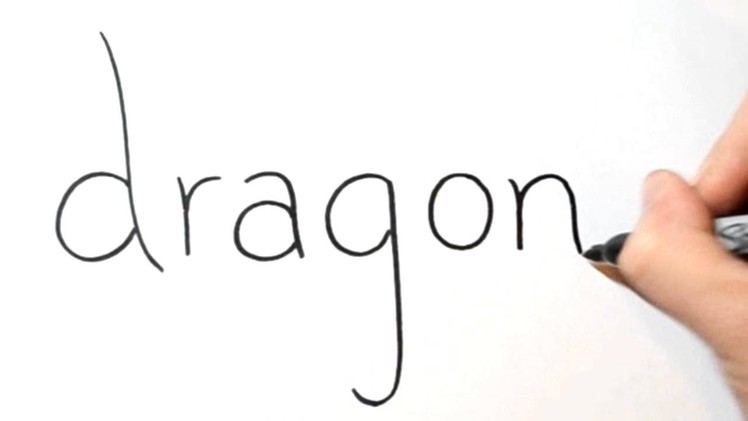 How to Turn Words Dragon into a Cartoon #8