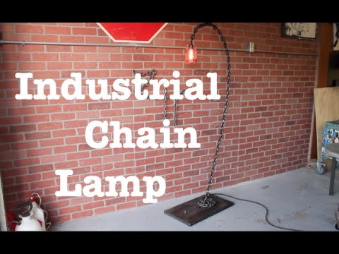 Industrial chain lamp from start to finish
