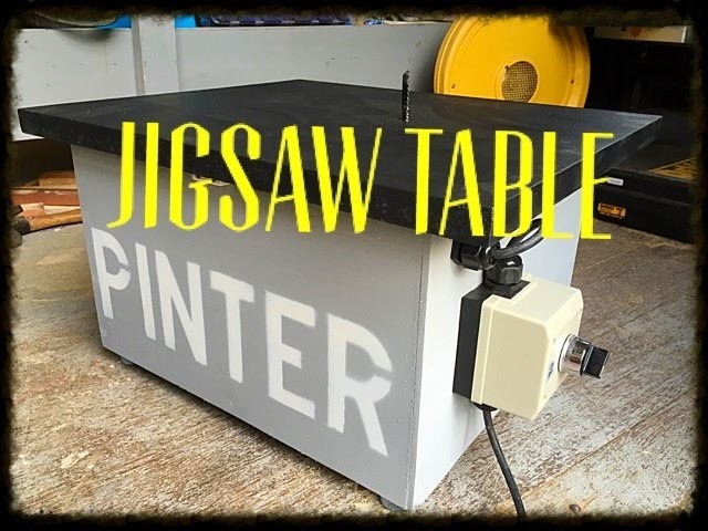 Making a Jigsaw table