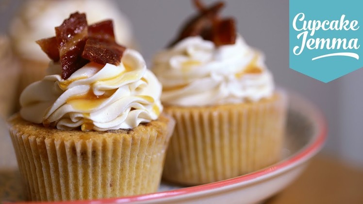 Maple & Bacon Cupcake Recipe | Cupcake Jemma