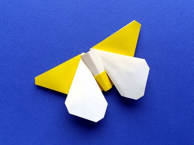 Origami Butterfly Tutorial - 2 Colors Wings and Body (Stéphane Gigandet)