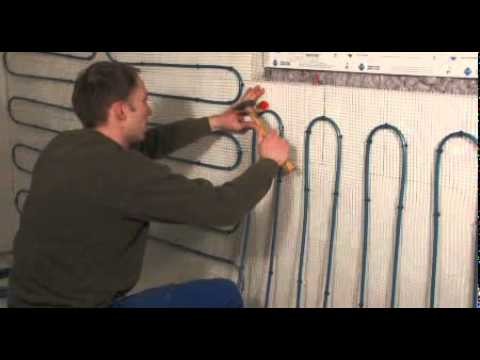 Panel heating system with mats for homes (wall heating) - perfect comfort