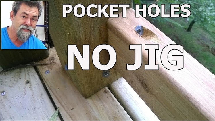 Pocket Hole | No Jig | dave stanton | how to