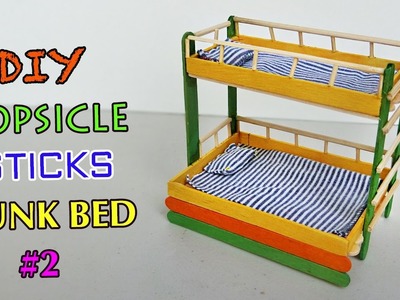 Popsicle stick Crafts - Bunk bed toys #2