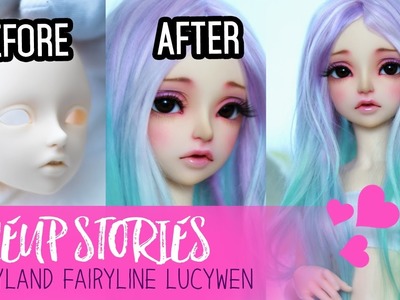 Repainting Dolls - Fairyland Lucywen - Faceup Stories ep.51