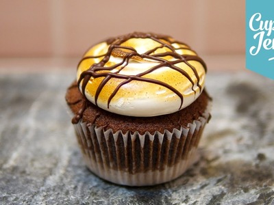 S'mores Cupcake Recipe | Cupcake Jemma