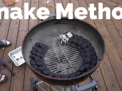 Snake Method in a Weber Grill