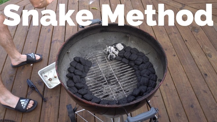 Snake Method in a Weber Grill