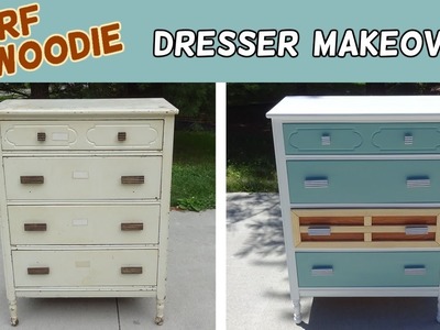 Surf Woodie Inspired Dresser Makeover!
