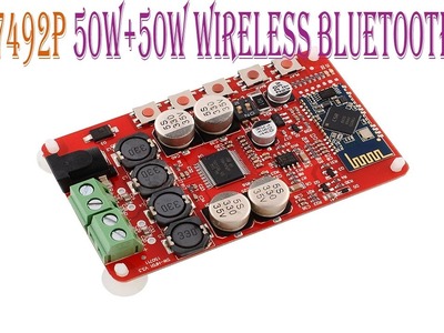 TDA7492P 50W+50W Bluetooth 4.0 Audio Board + Sound Test ????