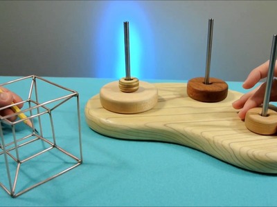 The Tower of Hanoi and Tesseract relationship