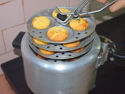 इडली स्टैंड में बनाये टेस्टी बिस्किट | Cookies.Biscuit Recipe Without Oven | Cooker me bnaye Biscuit