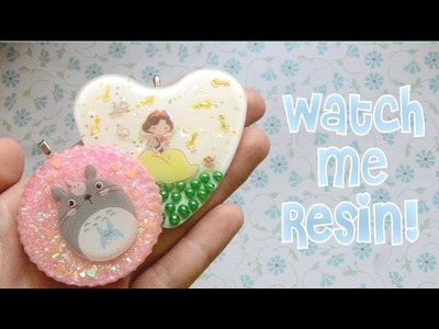 Watch Me Resin: Totoro and Snow White!