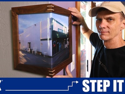 Wrap Around Corner Picture Frames | STEP IT UP Woodworking