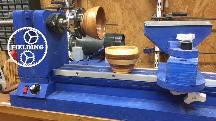 015. Wood Makes Wood, My First Bowl On My Shop Lathe.