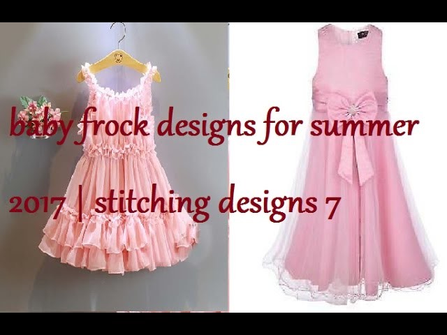 Baby frock designs for summer 2017 | stitching designs 7