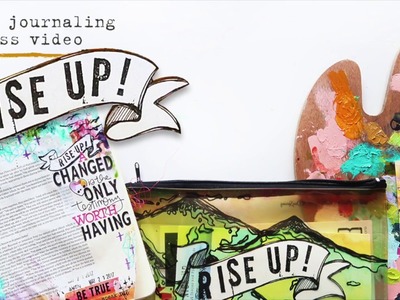Bible Journaling Process Video | Rise Up Day 2