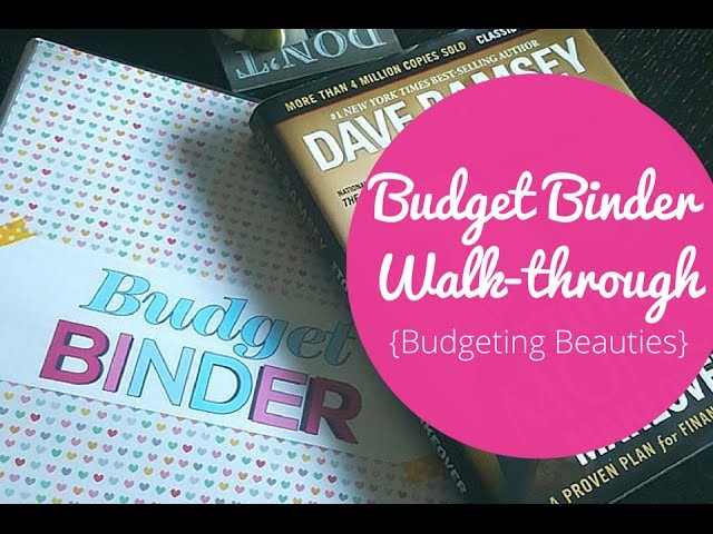 Budget Binder Walk Through