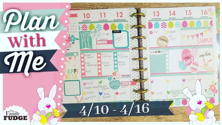 Budget PLAN with ME || No Etsy Stickers || April 10-16