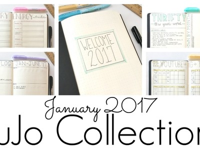 Bullet Journal Collections - January 2017