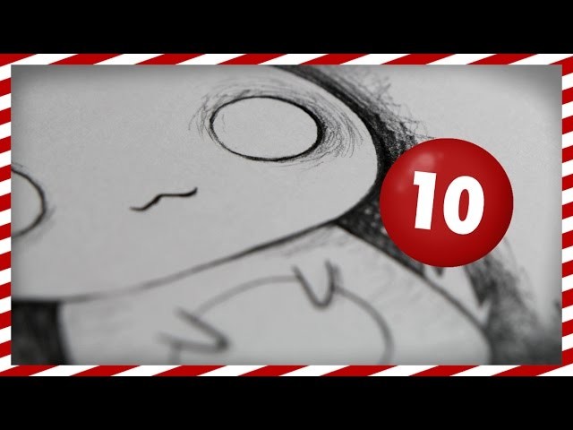 Charity Advent Calendar #10  |  Chui Bunny in Tim Burton's style