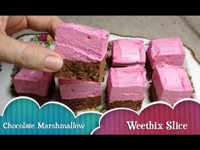 Chocolate Marshmallow Slice Thermochef Video Recipe cheekyricho