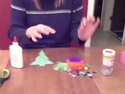 Christmas Crafts for Children | Christmas Tree Project | Cullen's Abc's