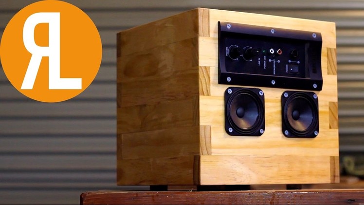 DIY Speaker From Reclaimed Components