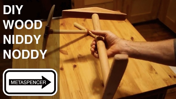 DIY Wood Niddy Noddy