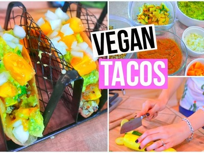 Easy + Healthy Vegan Tacos!