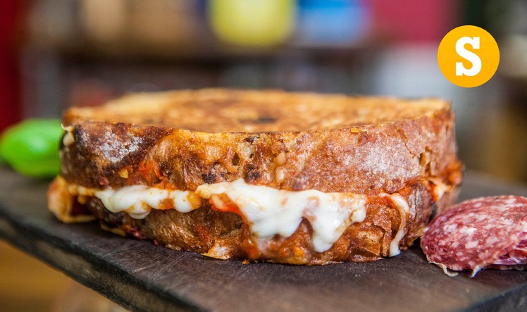 Epic Pizza Grilled Cheese Recipe