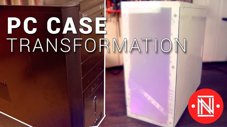 Experimental Computer Case Makeover  || How-to