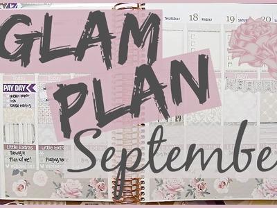 GLAM Plan with Me! September 2015. Elle Fowler