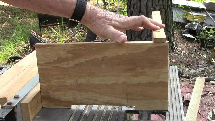 How I Build Bee Boxes Short Version