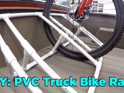 How to Build a PVC Truck Bed Bike Rack for $25