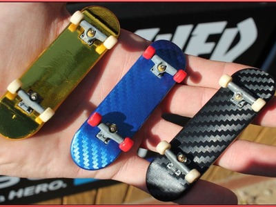 How To Customize Your Tech Deck Tutorial