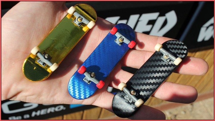 How To Customize Your Tech Deck Tutorial