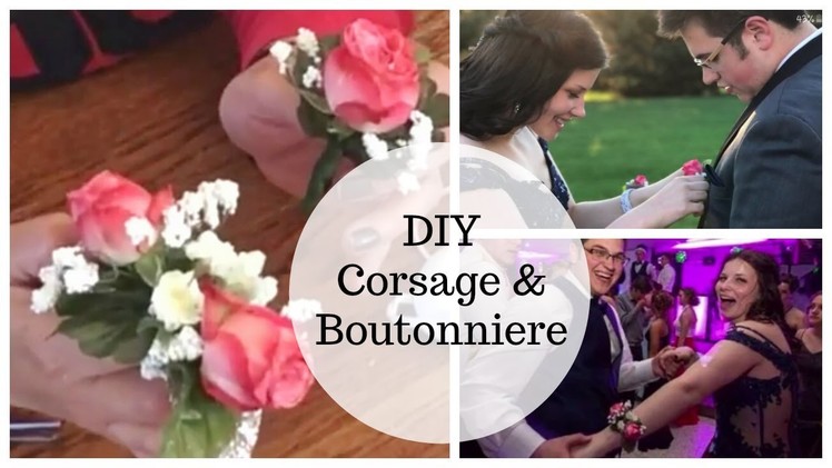 How To Make a Corsage and Boutonnière