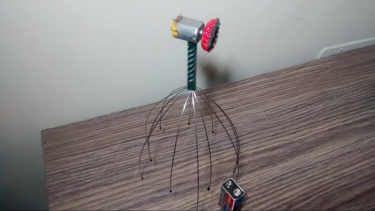 HOW TO MAKE A ELECTRONIC HEAD MASSAGER