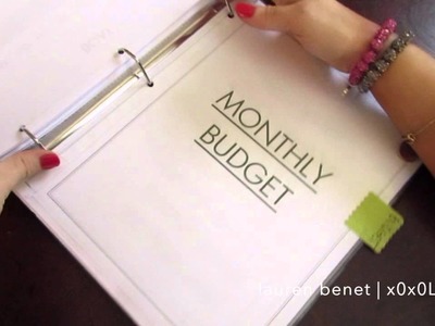 How To Make a Home Management Bill & Budget Binder!