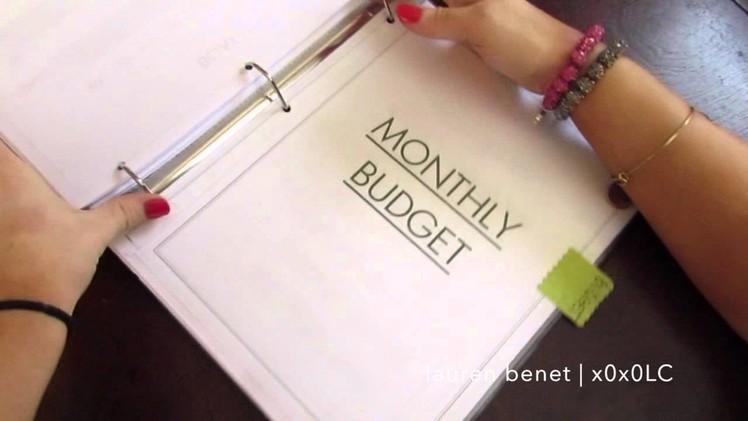 How To Make a Home Management Bill & Budget Binder!