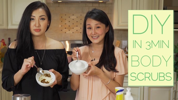 How To Make A Quick And Simple Body Scrub ft. Cici Li