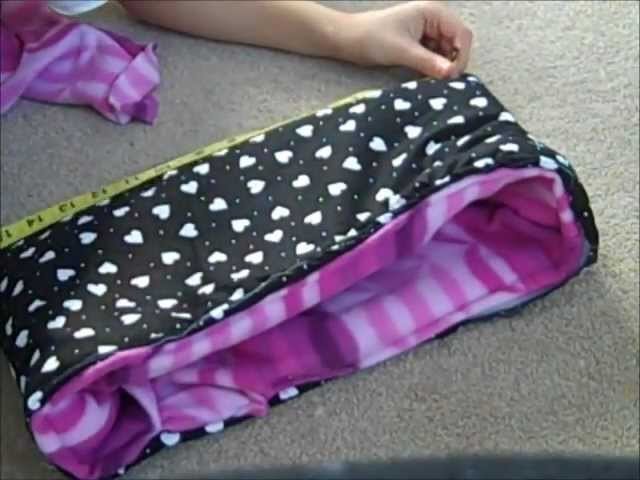 How to make a snuggle sack
